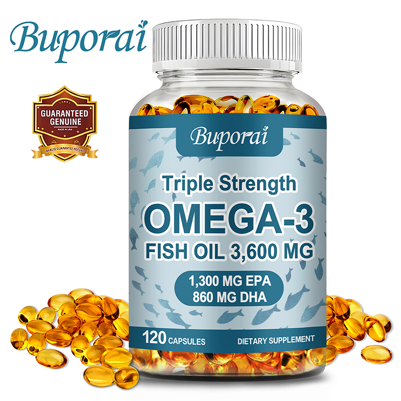 Omega 3 Fish Oil - Olio di pesce Omega 3: aumenta