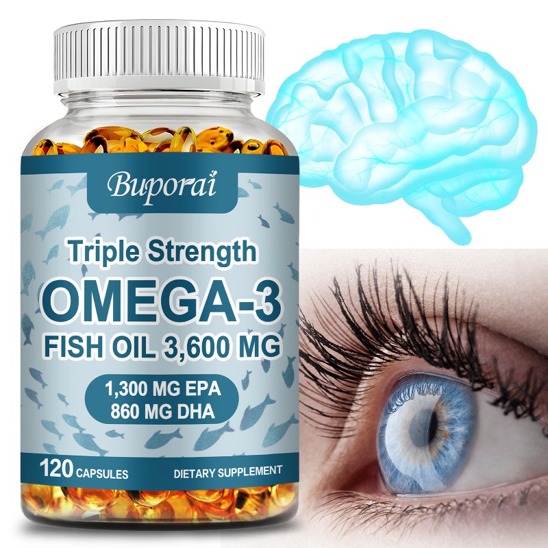 Omega 3 Fish Oil - Olio di pesce Omega 3: supporta