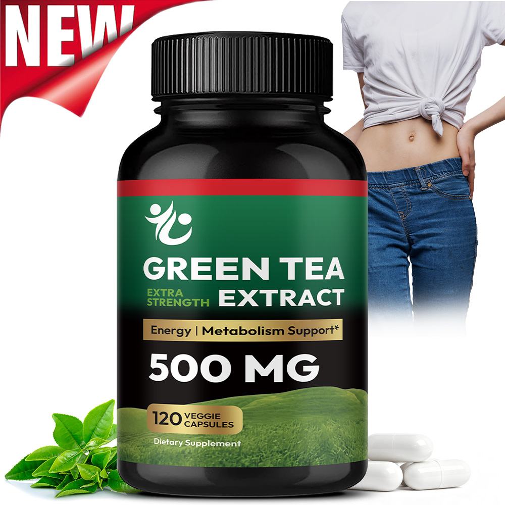 Green Tea Extract Fat - Capsule di Tè Verde - Stimola