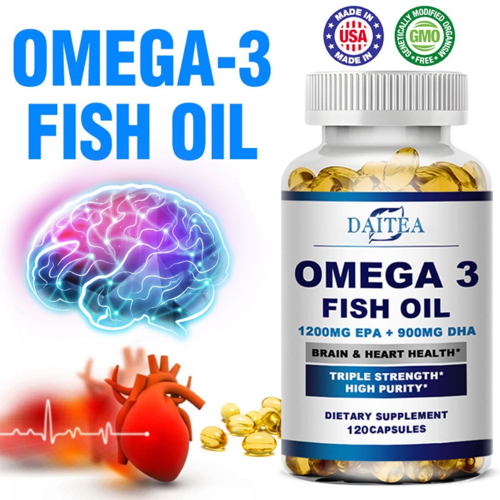 Omega 3 Fish Oil - Olio di Pesce Omega 3 |