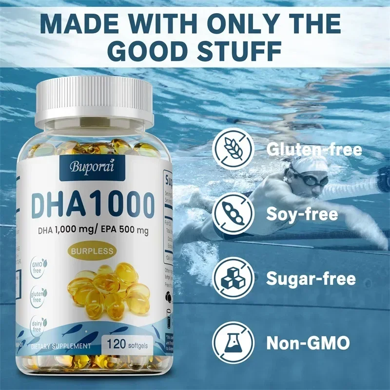Integratori DHA di olio di pes - Omega 3 Fish Oil recensione e prezzo