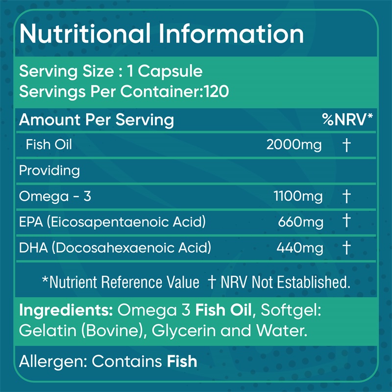 Olio di Pesce Omega 3 2000mg - - Omega 3 Fish Oil recensione e prezzo