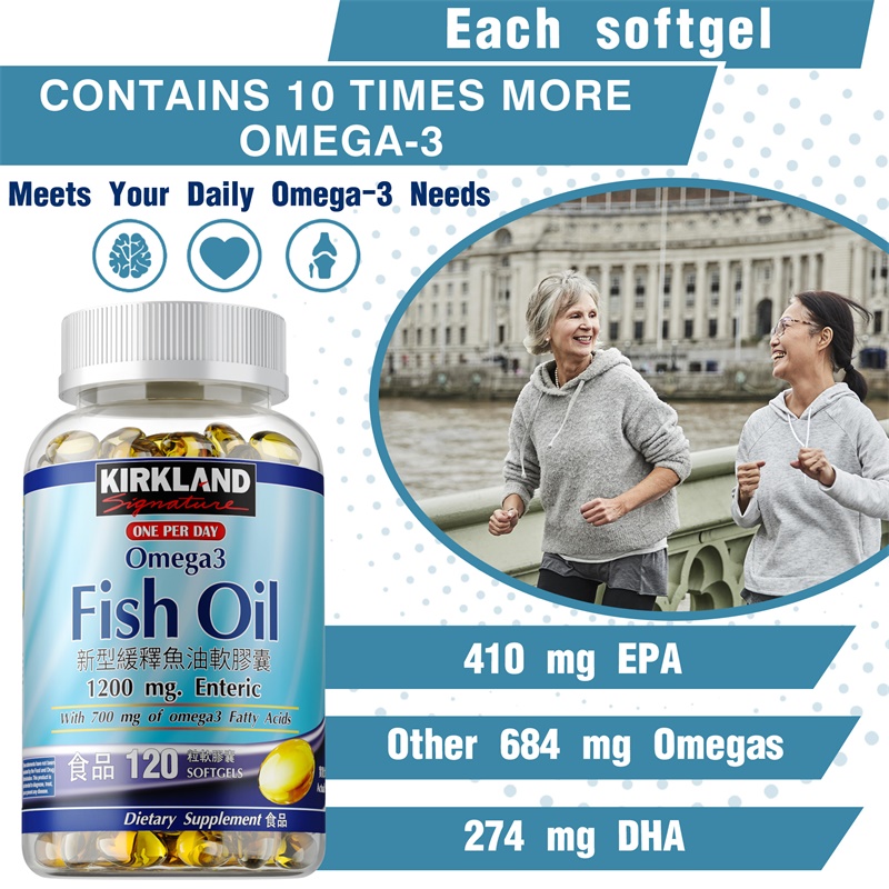 Capsule di Olio di Pesce Omega - Omega 3 Fish Oil recensione e prezzo