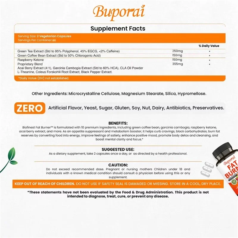 Capsule per bruciare i grassi: - Green Tea Extract Fat recensione e prezzo