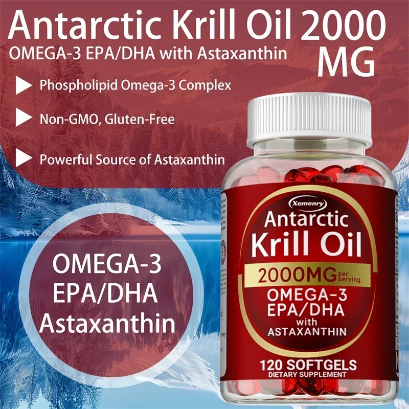 Capsule di olio di krill antar - Omega 3 Fish Oil recensione e prezzo