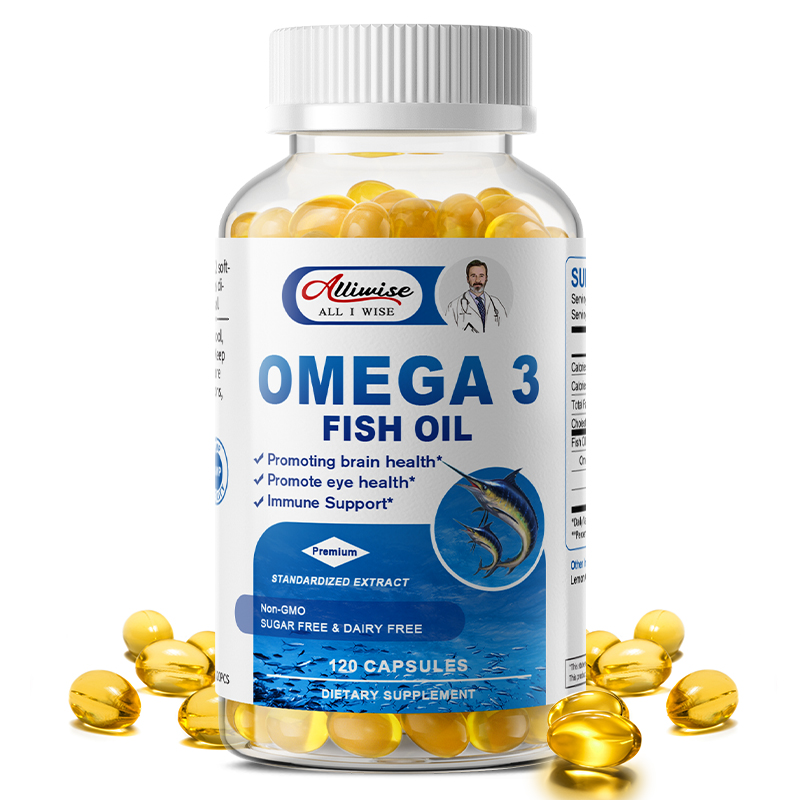 Alliwise Omega 3 in capsule pe - Omega 3 Fish Oil recensione e prezzo