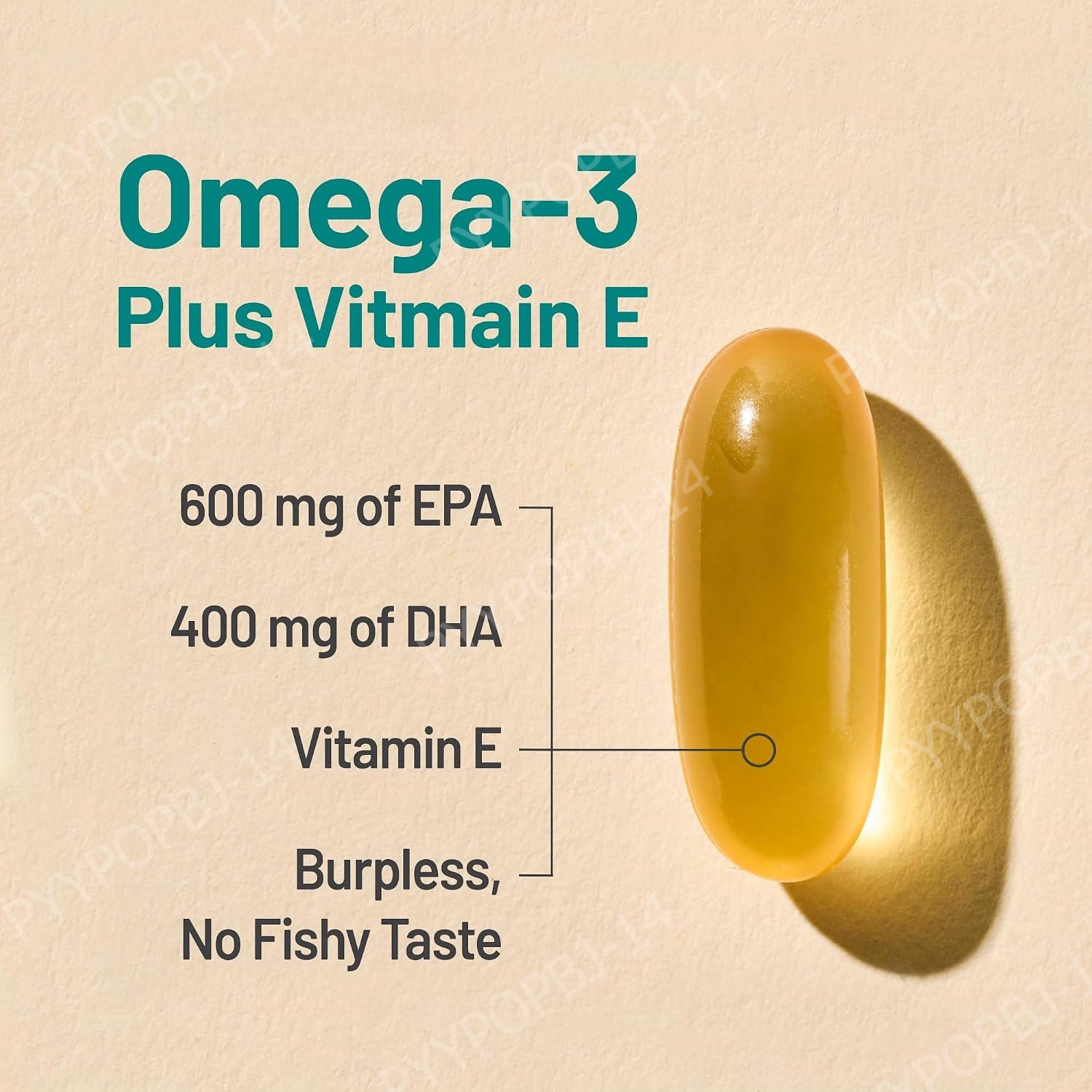 Olio di Pesce Omega-3 1000mg E - Omega 3 Fish Oil recensione e prezzo